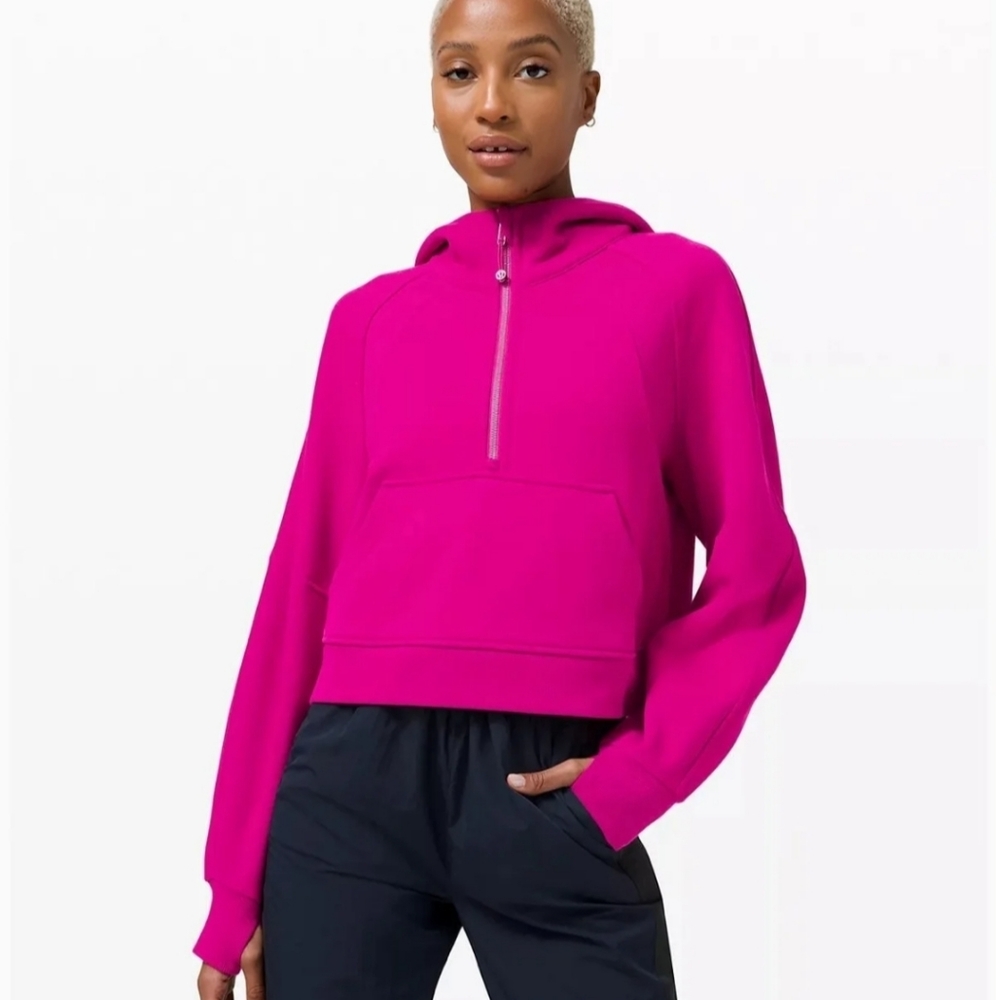 Lululemon Oversized Scuba 1/2 Zip Hoodie